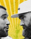 THE ART OF BANTER ACCORDING TO THE BROTHERS KELCE THE ART OF BANTER ACCORDING TO THE BROTHERS KELCE