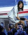 NIKKI HALEY'S MOMENT0