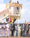 GOA SHIPYARD LTD ACHIEVES ANOTHER MILESTONE WITH TWIN LAUNCH OF INDIAN COAST GUARD SHIPS GOA SHIPYARD LTD ACHIEVES ANOTHER MILESTONE WITH TWIN LAUNCH OF INDIAN COAST GUARD SHIPS0