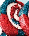 DUFF GOLDMAN Red, White & Blue Roulade Cake DUFF GOLDMAN Red, White & Blue Roulade Cake