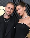 Justin and Hailey Bieber's United Front at the Grammys0