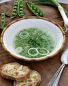 Sopa de guisantes e hinojo18