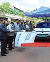 BEML flags off first e-fleet BEML flags off first e-fleet