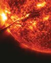 Invisible 'flickering' on the Sun could predict dangerous solar flares