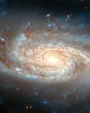 Hubble spots a stunning spiral galaxy shining in the 'Little Lion'