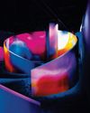 ARTIST IBBY NJOYAS PSYCHEDELIC INSTALLATION, THEORY OF COLOUR, MADE IN COLLABORATION WITH JAGUAR, SHINES AT MIAMI ART WEEK.