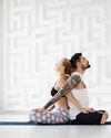 COUPLE YOGA For Relaxation Amidst Wedding Preparations