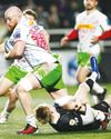 Quins leave it late to power past Falcons