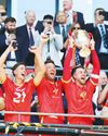 RONALD GIFTS BOSS COYLE HIS SEND-OFF TO SAVOUR The Non-League Football Paper