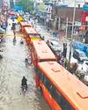 जलभराव और जाम से जूझे दिल्लीवाले12