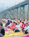 सियाचिन से लेकर समुद्र तक योग की गूंज सियाचिन से लेकर समुद्र तक योग की गूंज45