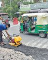 मानसून से पहले गड्ढे भरने का रेकॉर्ड बनाया7