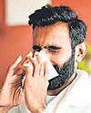 नाक से जुड़ी एलर्जी से जूझ रहे आधे भारतीय94