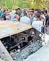 कार में आग लगी, चालक जिंदा जला कार में आग लगी, चालक जिंदा जला35