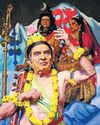 दिल्ली की रामलीला में नारद बनकर दिलों पर राज किया43