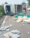 Three killed, four hurt as speeding pick-up overturns in Phillaur20