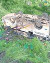 35 injured as bus falls in gorge in Bilaspur32