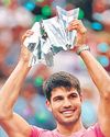 Alcaraz back with Indian Wells win