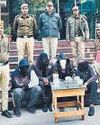 4 fake cops arrested for raiding 'fake call centre'