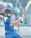 Delhi girl Pratika makes an impactful first impression as India all-rounder