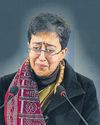 CM Atishi breaks down after rival Bidhuri's latest shocker