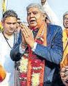 At Kumbh stampede site, Yogi targets 'opponents' of Sanatana