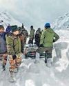 Four die in avalanche, 47 rescued, 4 missing