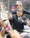 Pro-monarchy protests: Thousands welcome former king Gyanendra Pro-monarchy protests: Thousands welcome former king Gyanendra