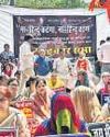 Gokalpuri: VHP holds protest over murder Gokalpuri: VHP holds protest over murder