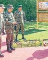 Army Chief Reviews Security in J&K Amid Firing Along Border Army Chief Reviews Security in J&K Amid Firing Along Border