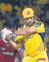 CSK pegged back by middle order muddle CSK pegged back by middle order muddle