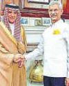 Saudi minister in India as tensions rise Saudi minister in India as tensions rise