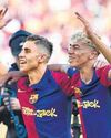 Barca edge Real, on verge of Liga title Barca edge Real, on verge of Liga title