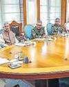 PM reviews security with senior officials10