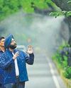 New misting system installed on Lodhi Road for dust suppression New misting system installed on Lodhi Road for dust suppression17