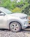 Woman Held for Driving Car on Railway Track35