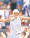 Quick feet, quicker hands land Swiatek in Wimbledon last four91