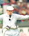 An endearing umpire, who named Michael Holding ‘Whispering Death87