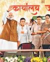 PM lists benefits of GST cuts at inauguration of Delhi BJP office21
