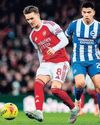 Arsenal beat Brighton to retain the lead after Man City beat fighting Forest 2-168