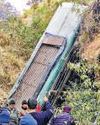 7 killed after bus falls into gorge in Almora distt of Uttarakhand 7 killed after bus falls into gorge in Almora distt of Uttarakhand35