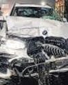 Merc, BMW ‘racing’ on highway in F’bad hit motorcycle; 2 injured24