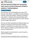 Student gets admission to DU's Hansraj College, but parents refuse over pollution Student gets admission to DU's Hansraj College, but parents refuse over pollution82