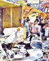 7 killed as overloaded dumper overturns on car in Saharanpur46