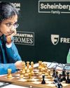 Vaishali loses to Zhu, shares lead with two rounds to go61