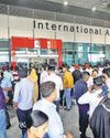 Chaos at Delhi airport as ATC glitch delays over 300 flights Chaos at Delhi airport as ATC glitch delays over 300 flights7