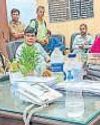 One room, 2 CMOs: Suspended officer removes nameplate, occupies chair in Kanpur18