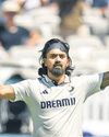Rahul grinds out ton, Test perfectly poised at Lord's64