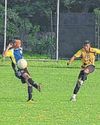 Contrasting wins mark Day 6 in District Football League85