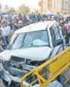 ASI dies, 6 injured as car collides with Raj CM's escort vehicles